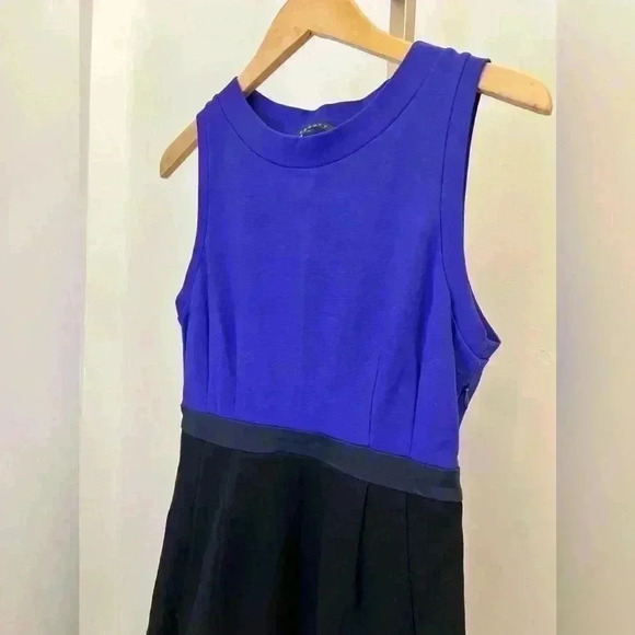 Theory Women's Size 6 Colorblock Sheath Dress Party Cocktail Multicolor - Picture 5 of 11